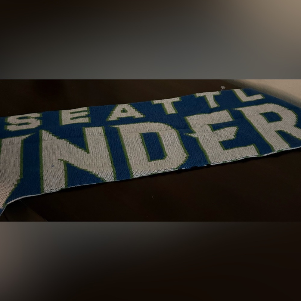 Adidas Seattle Sounders FC Scarf 2011 Season Ticket Member Knit Soccer Fan Gear - Picture 4 of 6